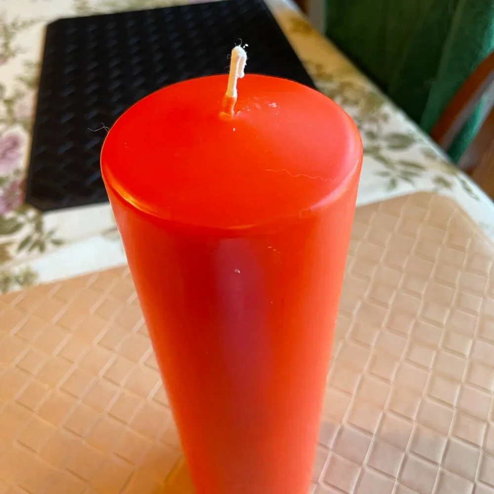 Richland Red Pillar Candle 9